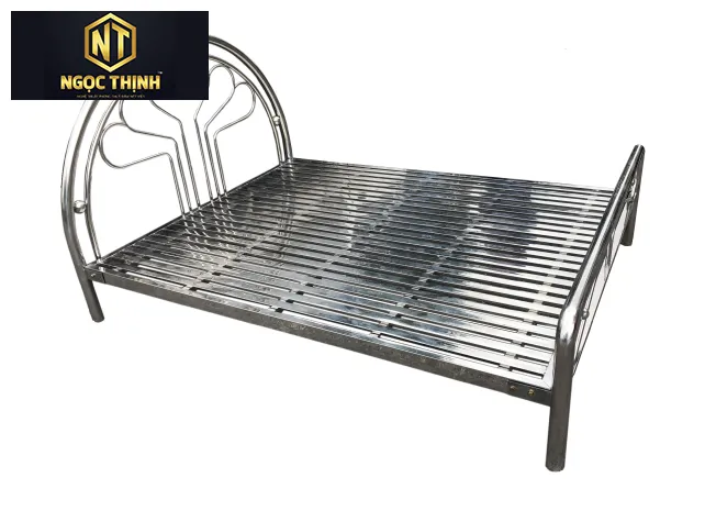 GIƯỜNG INOX CHỐNG GỈ AN TOÀN , SỬ DỤNG LÂU DÀI